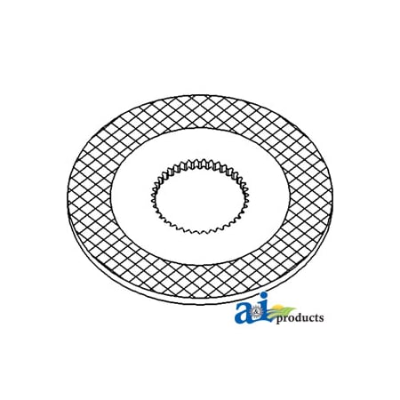 A & I Products Disc, Transmission 8" x8" x0.5" A-RE62896